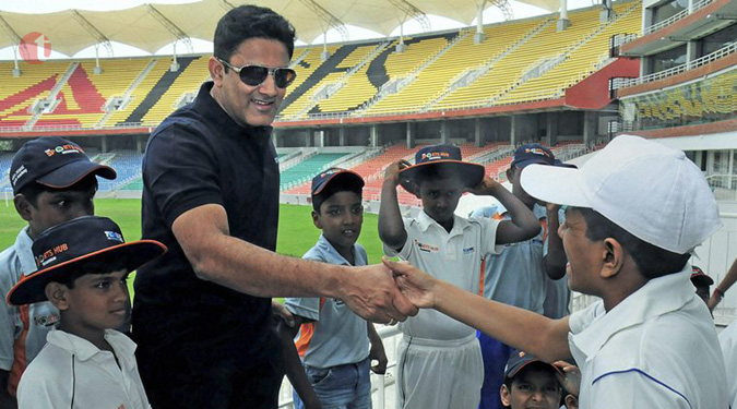 Anil Kumble in race to become India’s chief coach