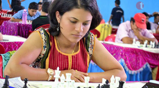 Bhakti Kulkarni Keeps lead in Asian chess championship