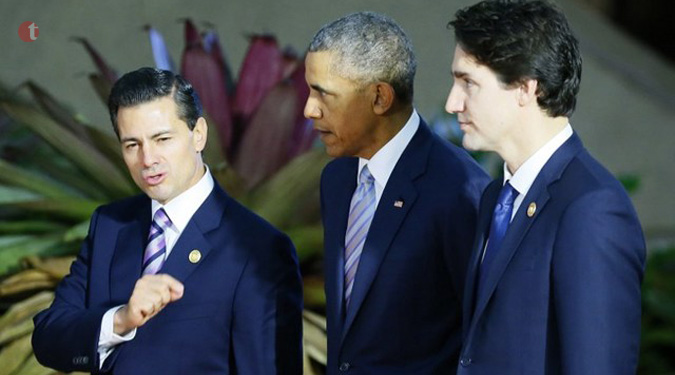 US, Canada & Mexico pledge to boost clean energy