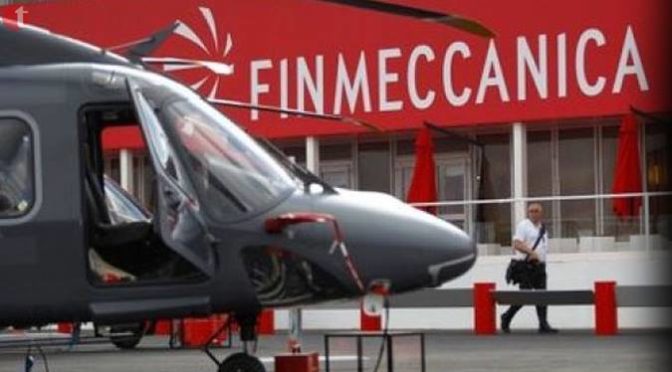 Govt. to cancel all defence tenders bagged by Finmeccanica