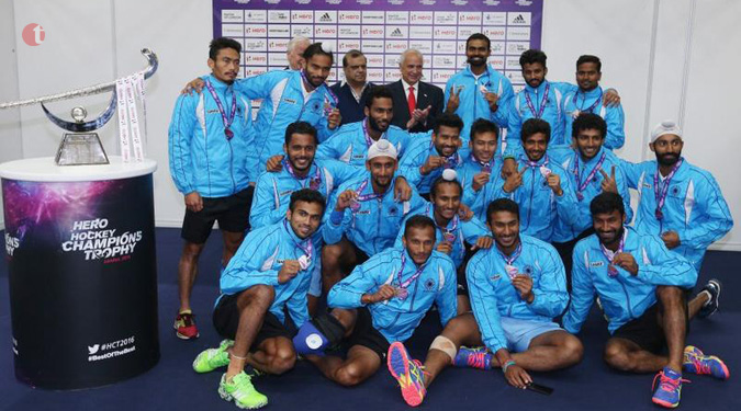 Hockey India rewards team for claiming silver medal