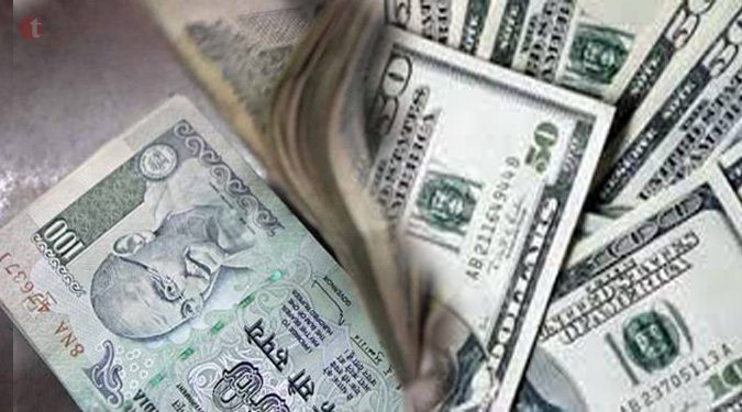 Rupee firms up 14 paise against dollar to 67.54