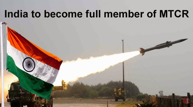 India to become full member of MTCR