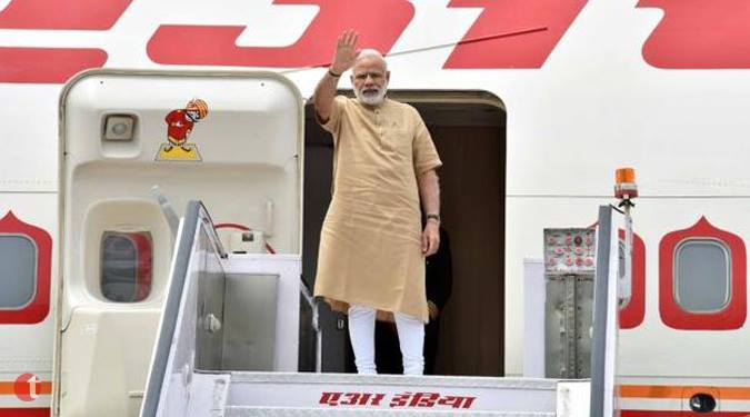 Modi arrives in Uzbekistan for SCO summit