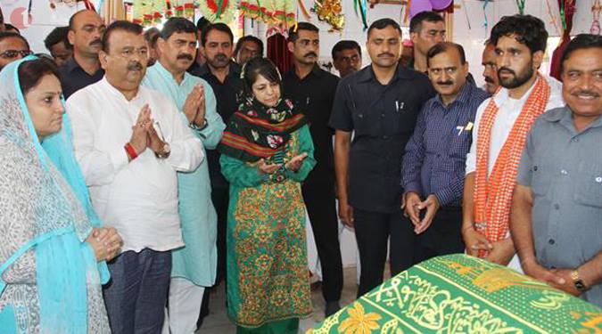Mehbooba for revival of Indo-Pak reconciliation process