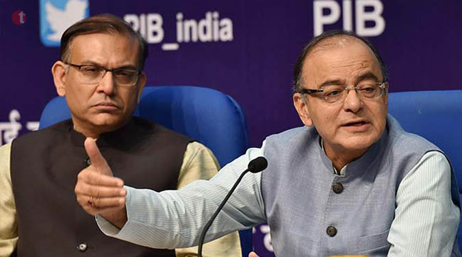 Jaitley questions high interest rates on savings