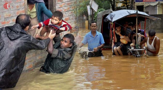 No respite from floods in Assam, over 88,000 people affected