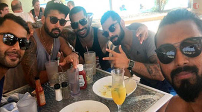 BCCI unhappy with Indian players for posing with beer