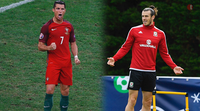 Bale battles Ronaldo for ticket to Euro 2016 final