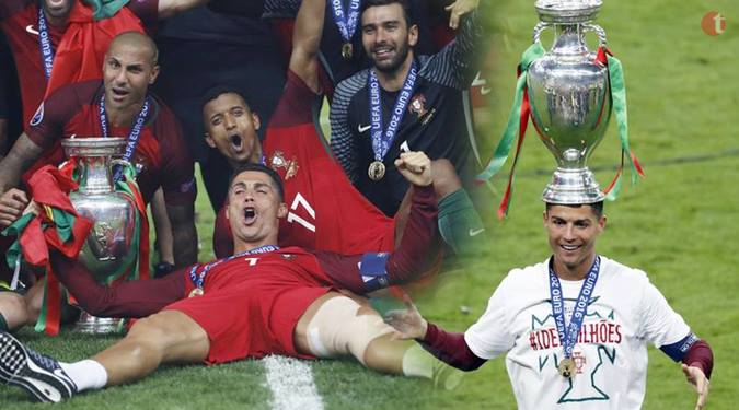 Ronaldo-less Portugal beat France 1-0 to win Euro 2016 title