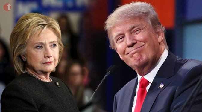 Hillary Clinton leads Donald Trump by 9 points: Survey