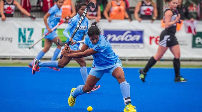 Indian women's hockey team beats Canada in USA