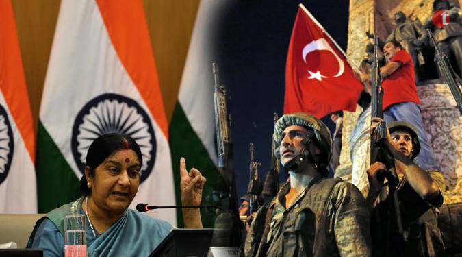 India calls on all sides to support democracy in Turkey