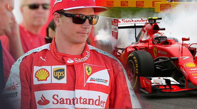 Kimi Raikkonen to stay at Ferrari next year