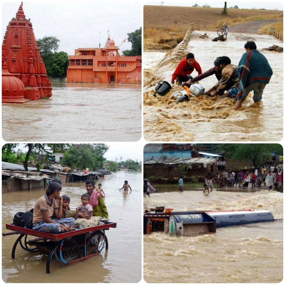 Heavy rainfall causes flash floods in MP, Army begins rescue mission