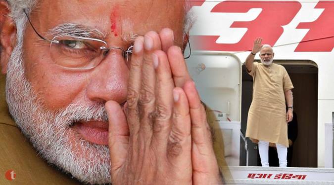 PM Narendra Modi to leave on four-nation tour today