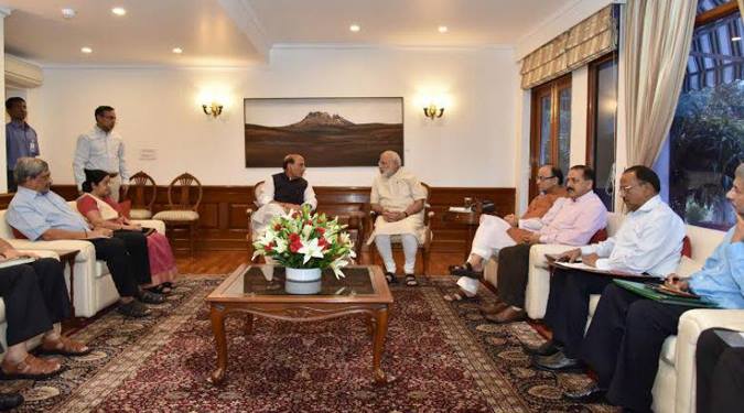 PM Modi’s high level meeting underway on Kashmir unrest