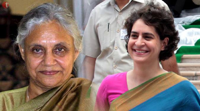 Cong. preps big announcement on Sheila, Priyanka