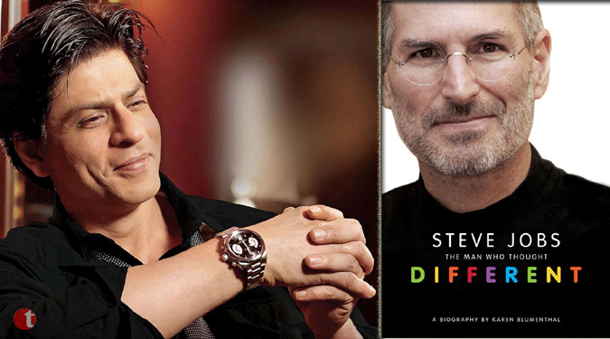 “Steve Jobs’ biography changed my ideas about business : Shah Rukh