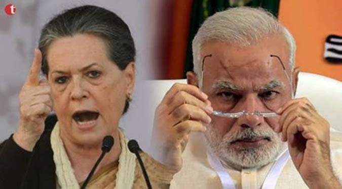 Sonia Gandhi slams Modi govt. over unrest in Kashmir