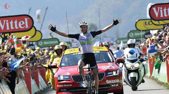 British Cyclist Cummings wins Tour de France Stage 7