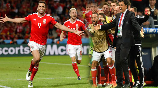 Wales fightback to reach first Semi-finals of Euro Cup 2016