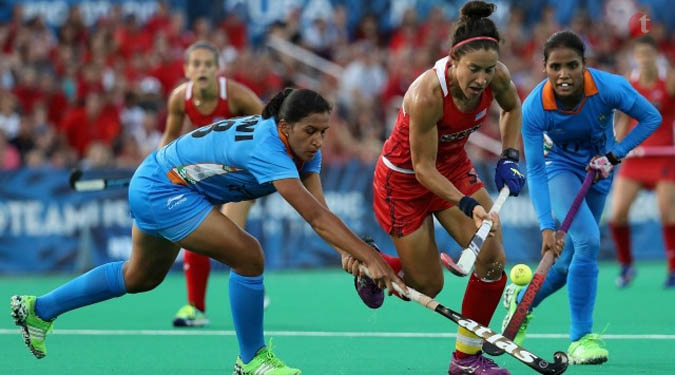 Indian women hockey team beat USA 2-1