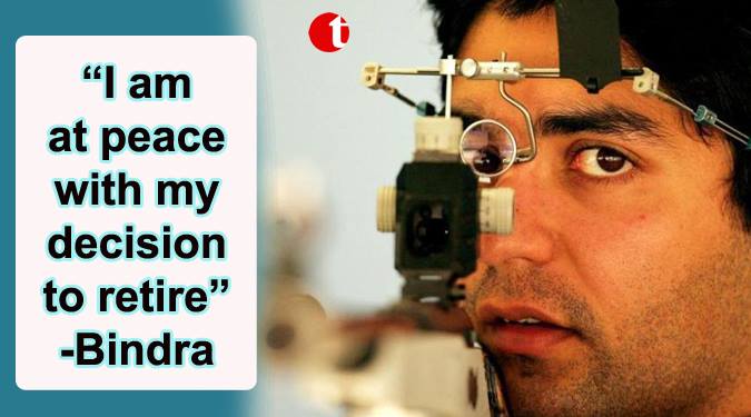 I am at peace with my decision to retire: Abhinav Bindra