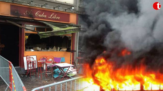 13 killed, 6 injured in France bar fire