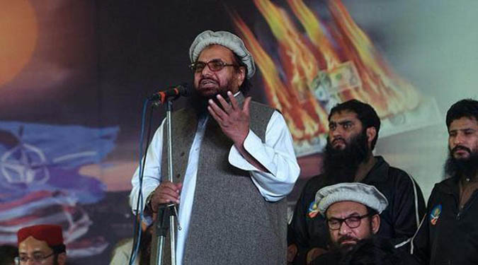 March into Kashmir to "obey" pending order of Jinnah: Saeed to Pak army