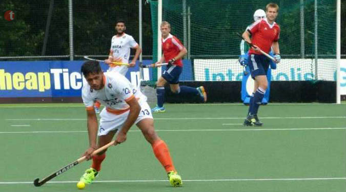 India Junior Hockey team lose to England 2-1