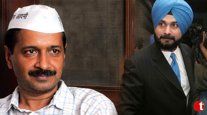 Sidhu needs time to think, Lets respect that..: Kejriwal