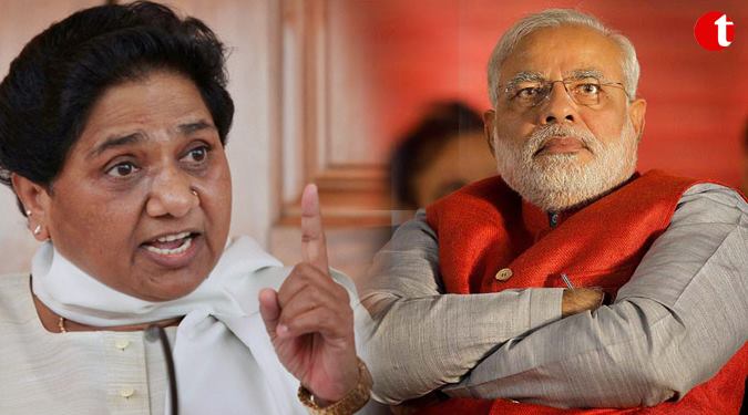 Modi’s silence like ‘Kumbhkarna’ slept: Mayawati