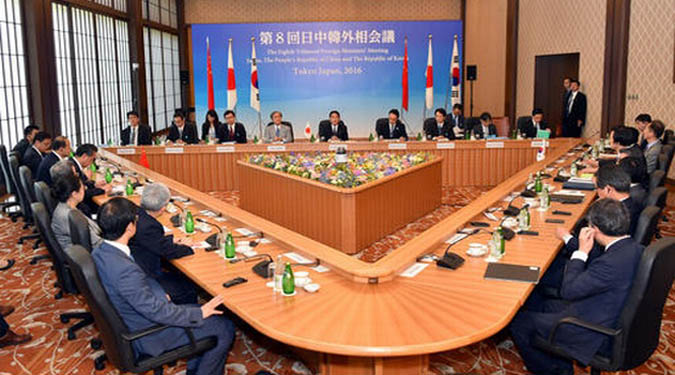 Japan, China ministers slam N Korea missile test