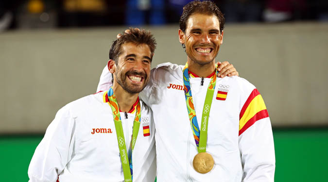 Spain's Nadal, Lopez win gold in men's doubles