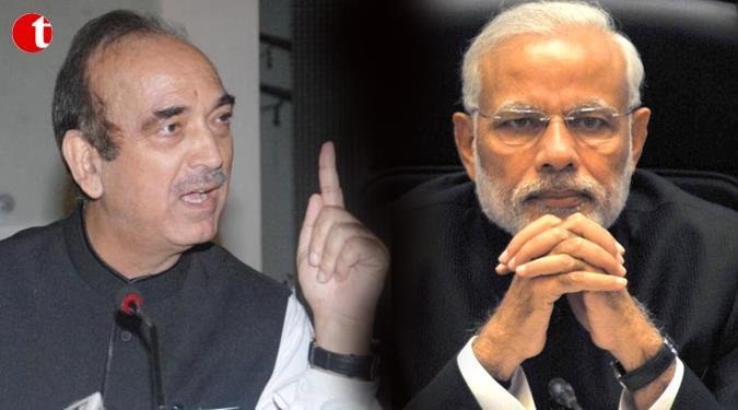 PM to address Kashmiries from MP: Ghulam Nabi Azad