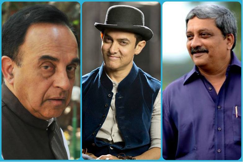 Swamy backs Parrikar: ‘Ignorant’ Aamir needs a teacher