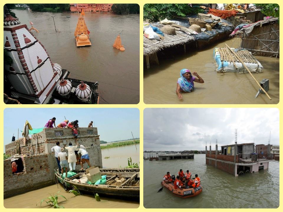राजनाथ ने उत्तर प्रदेश, उत्तराखंड, बिहार और राजस्थान के मुख्यमंत्रियों से बाढ़ के हालात पर बात की