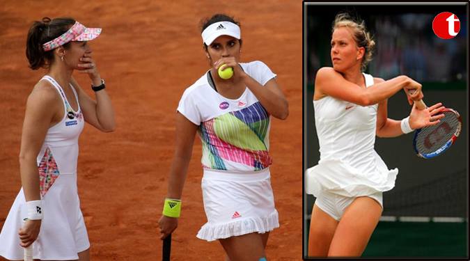 Sania Mirza ends partnership with Martina Hingis