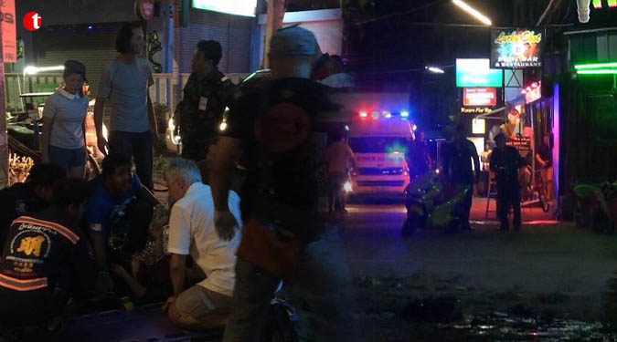 At least six blasts hit two cities within hours in Thailand