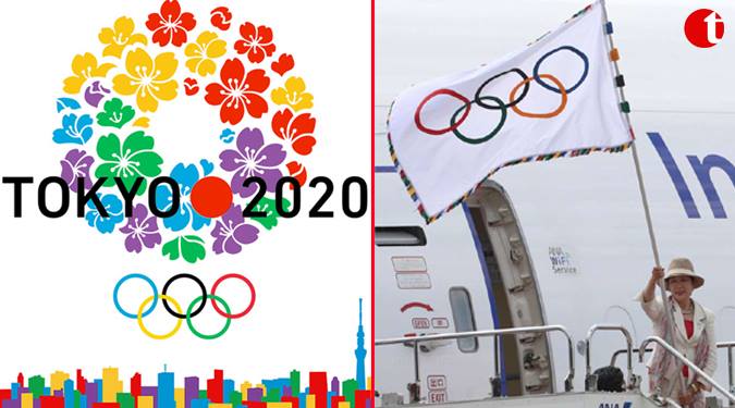 Olympic flag arrives in Tokyo for 2020 Games