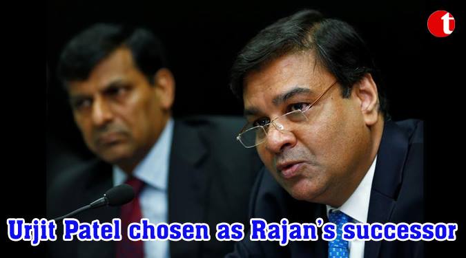 Urjit Patel becomes 24th Governor of RBI