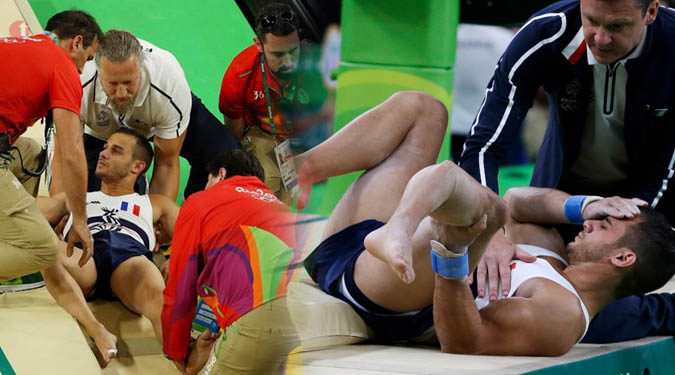 French gymnast Said suffers horror leg break at Rio Olympics