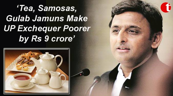 Tea & Snacks make UP Exchequer poorer by Rs. 9 crore