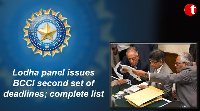 Lodha Committee sets deadlines for BCCI