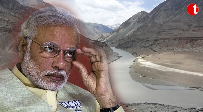 Modi chaired high level meeting to discuss the Indus water treaty