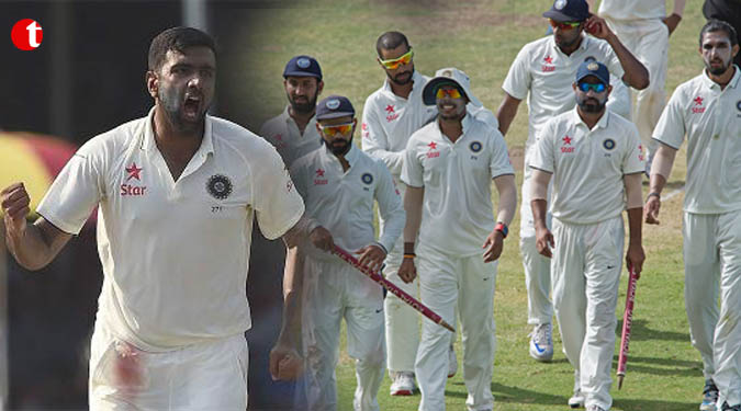 Ashwin takes six as India savour big win in 500th Test