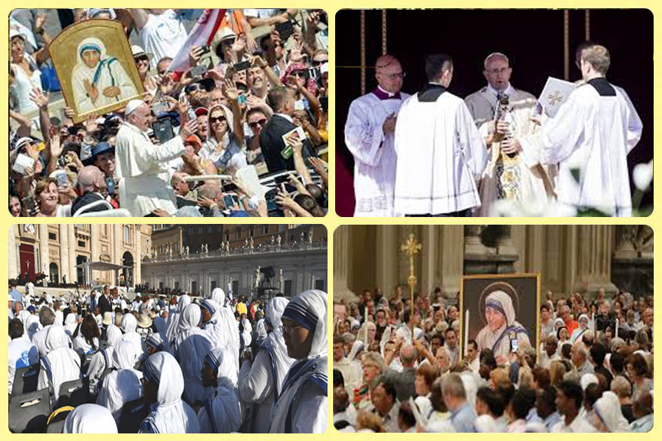 Pope Francis declares Mother Teresa a saint