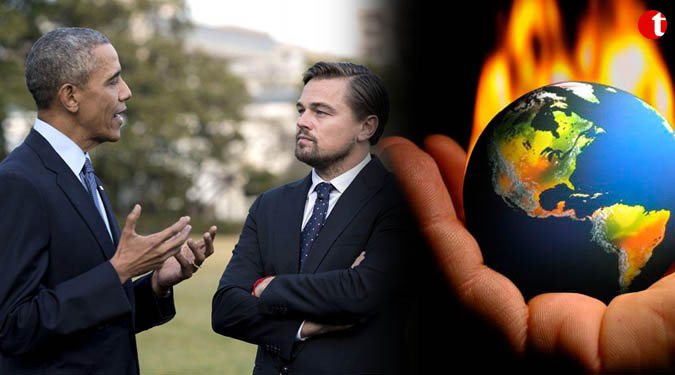 Obama, DiCaprio to discuss climate change at SXSL Festival