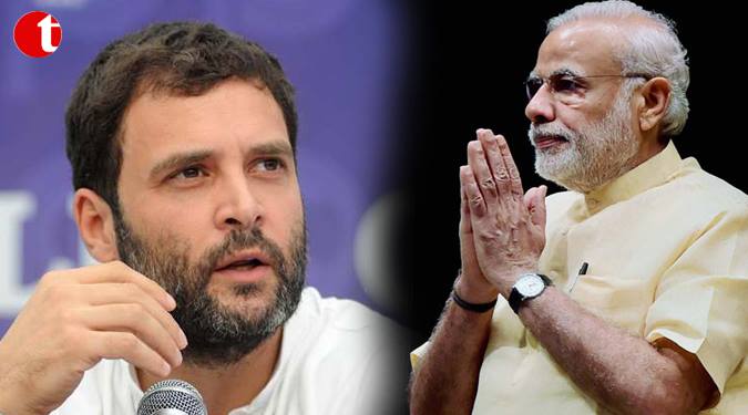 Modi’s first action worthy of stature as PM: Rahul Gandhi